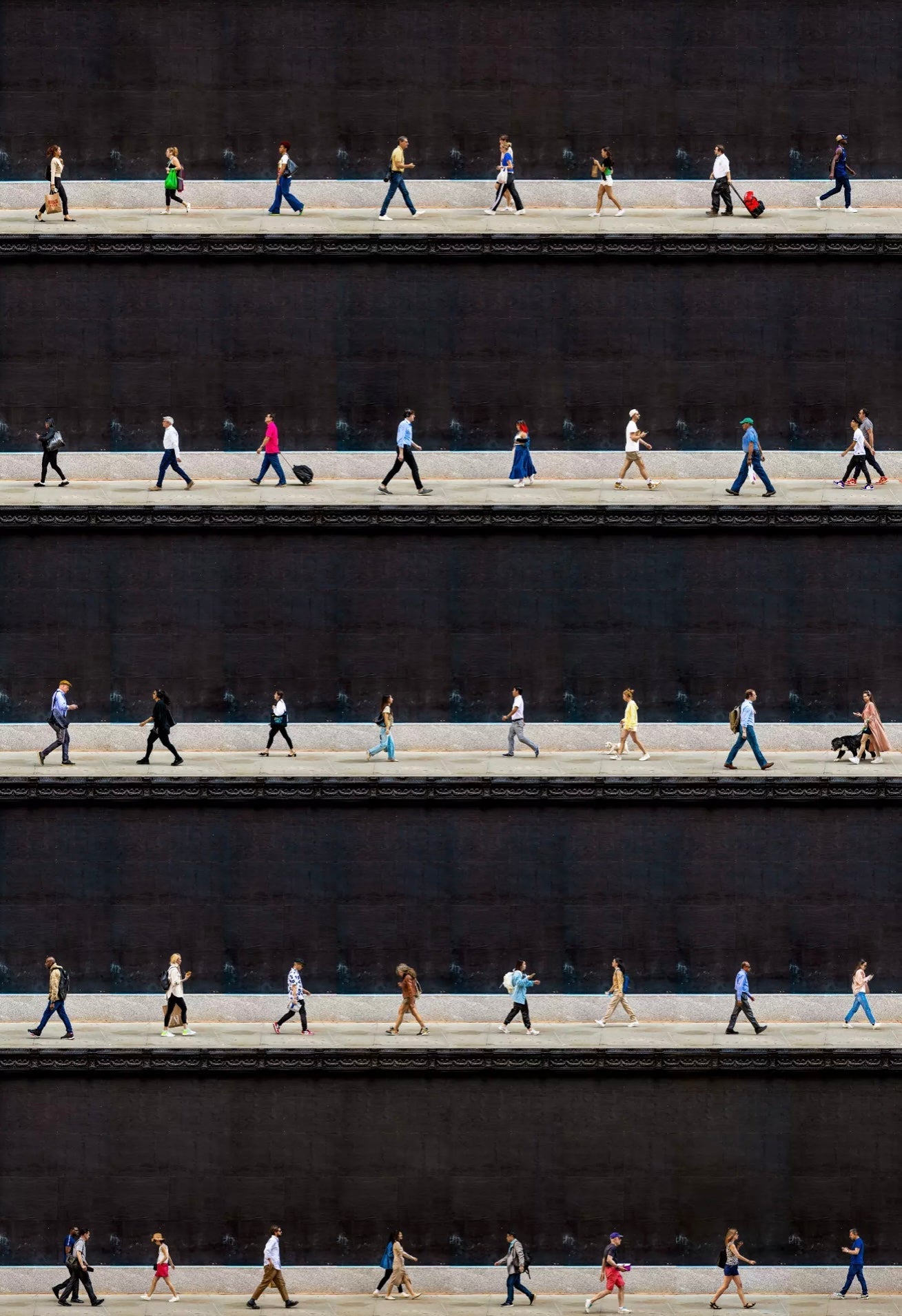 Time Lapse. 30th Street and 5th Avenue