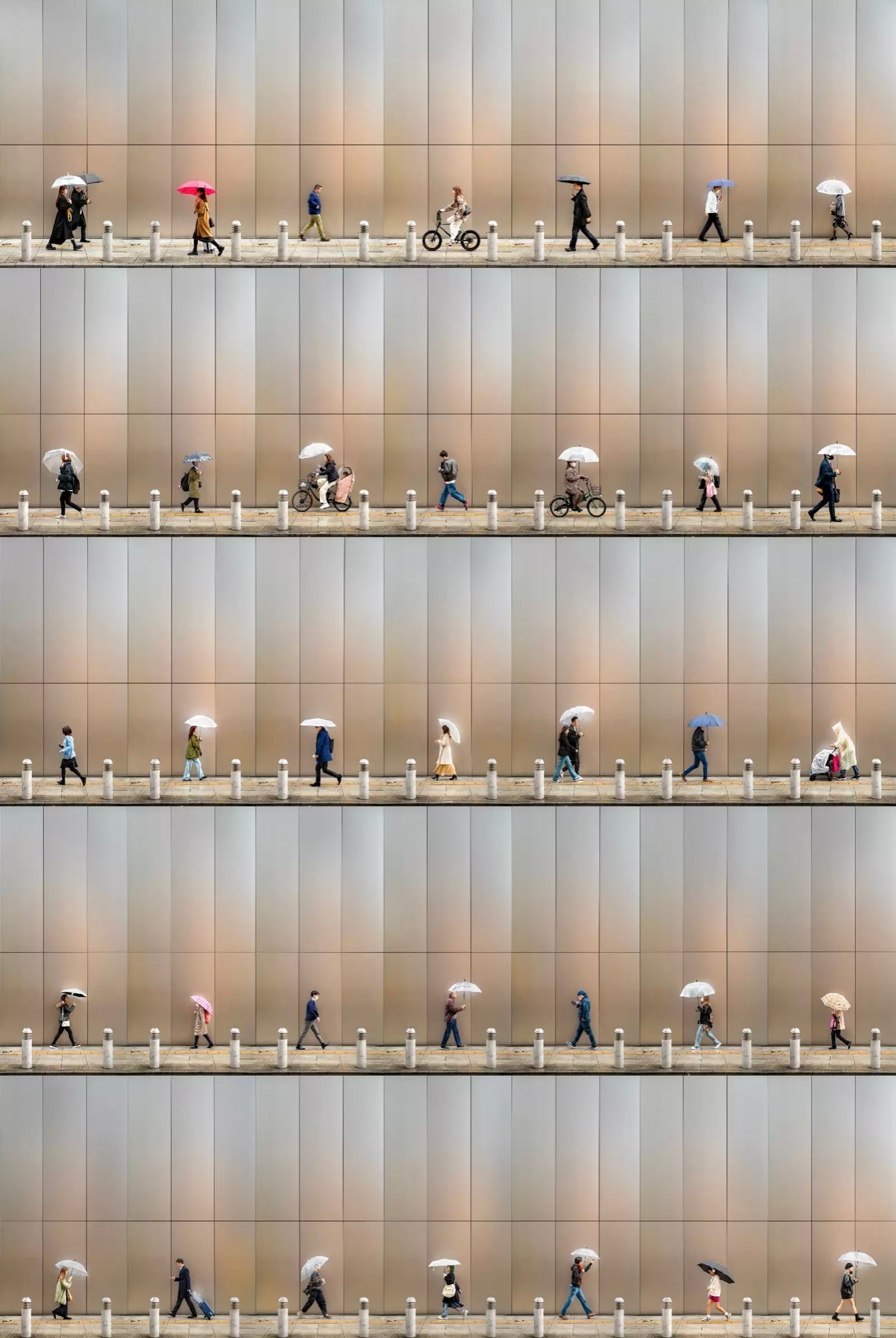Time Lapse. Shinsaibashi, Osaka
