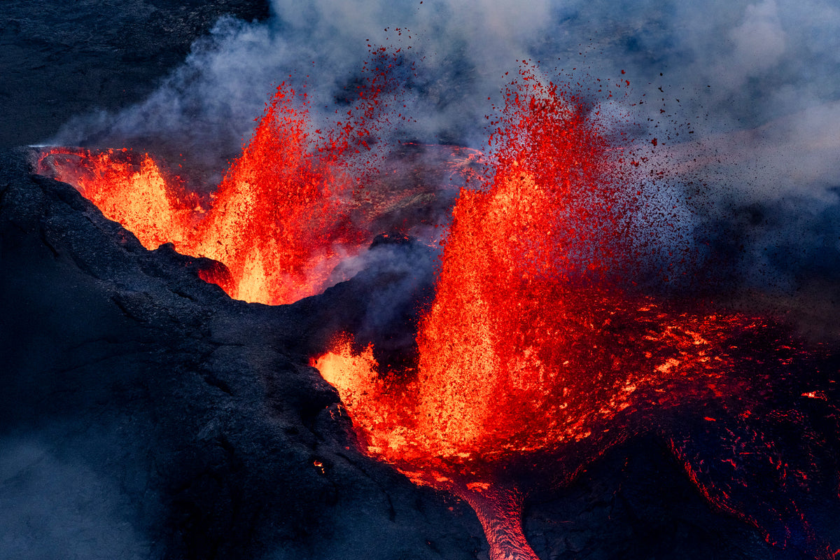 Lava Plume, Iceland