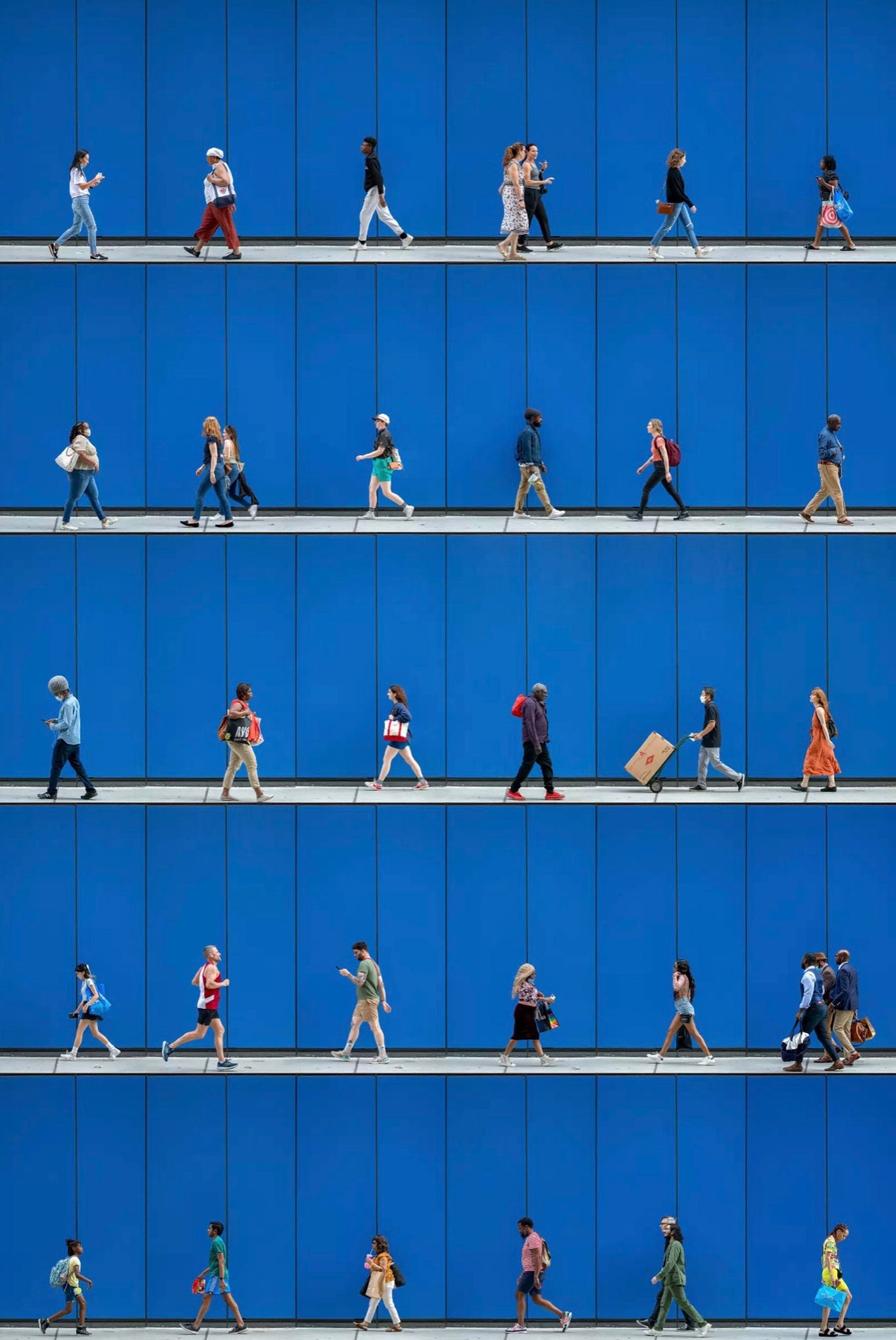 Time Lapse. Hoyt Street, Downtown Brooklyn, NYC in context