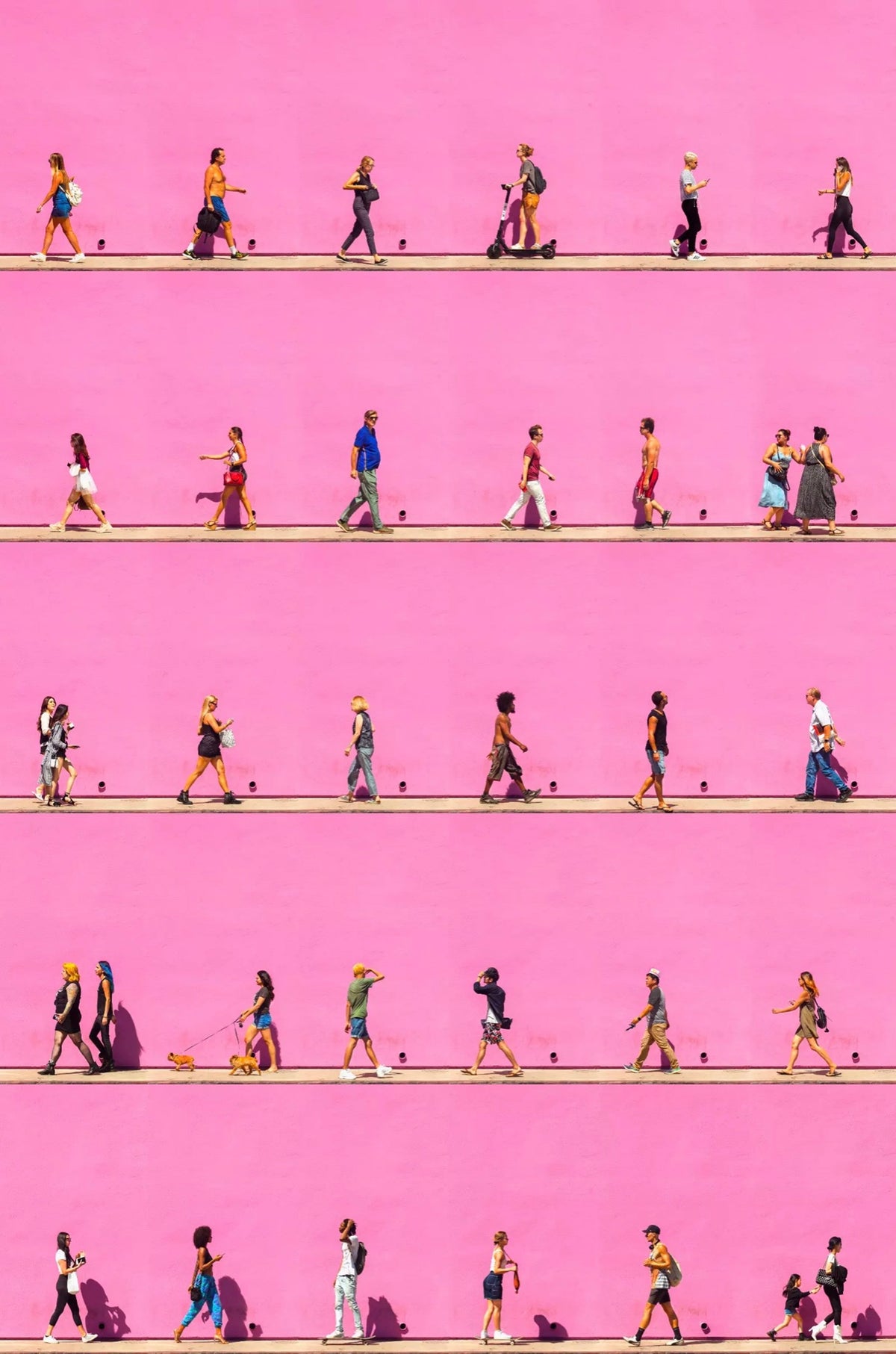 Time Lapse. Melrose, CA