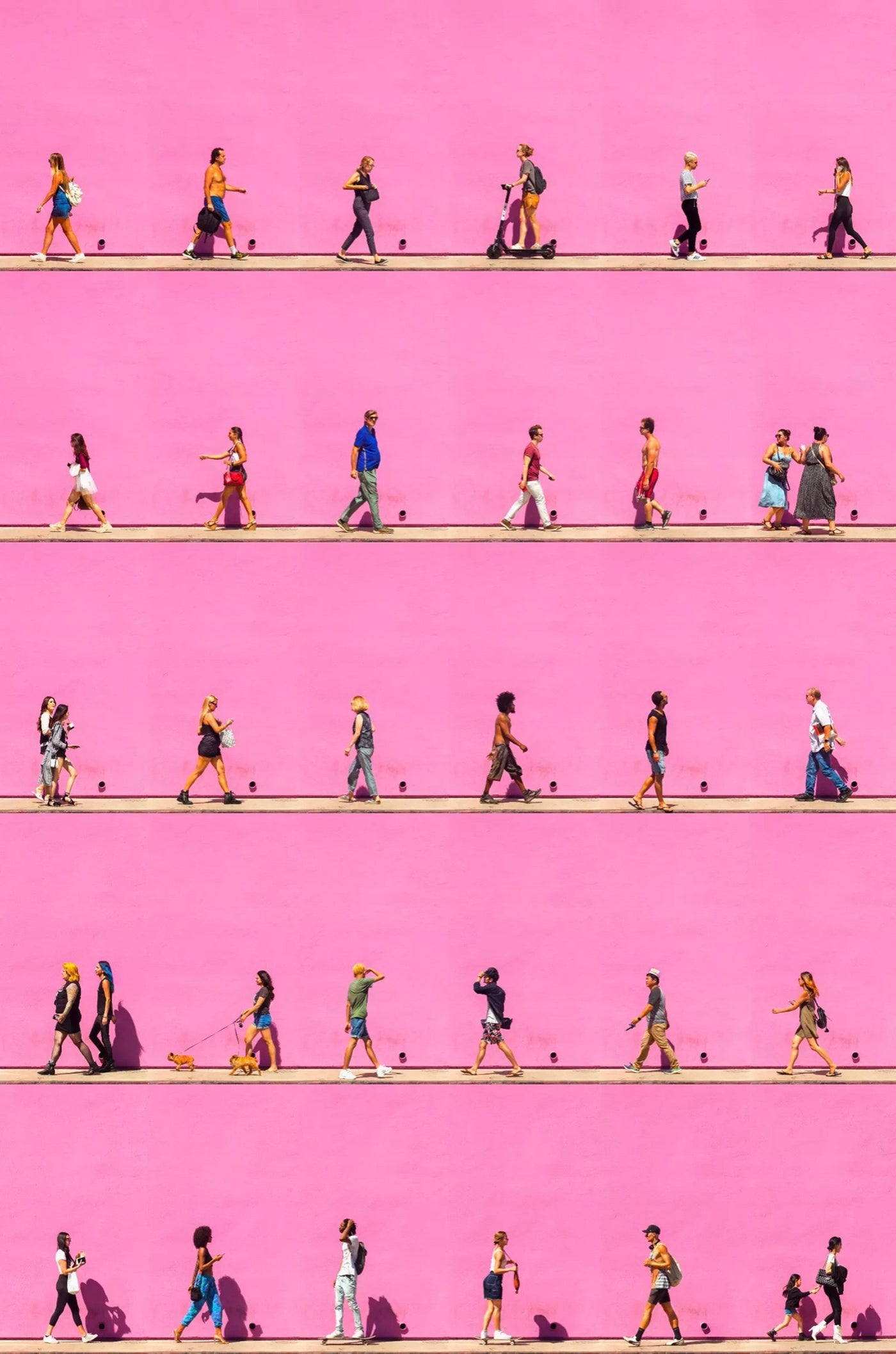 Time Lapse. Melrose, CA in context