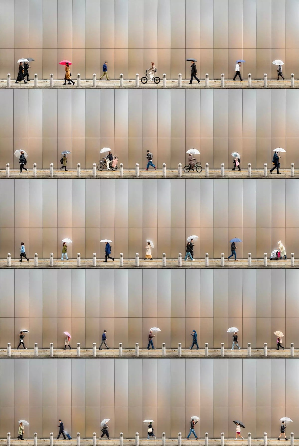 Time Lapse. Shinsaibashi, Osaka
